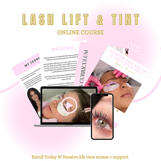 Lash Lift & Tint course